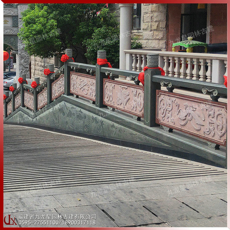 景區石雕欄桿圖片